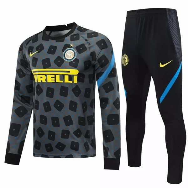 Chandal Inter 2020/21 Gris Negro